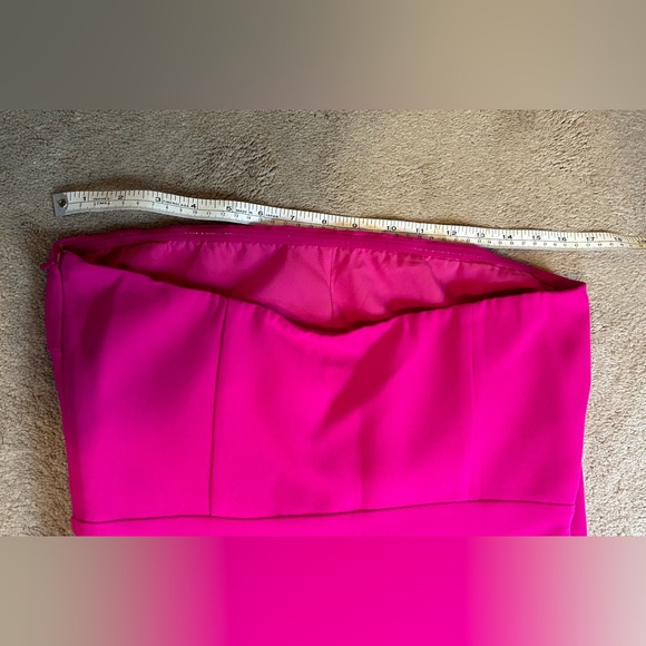 Alexia Admor Woman’s pink strapless jumpsuit size 8 - Picture 10 of 13